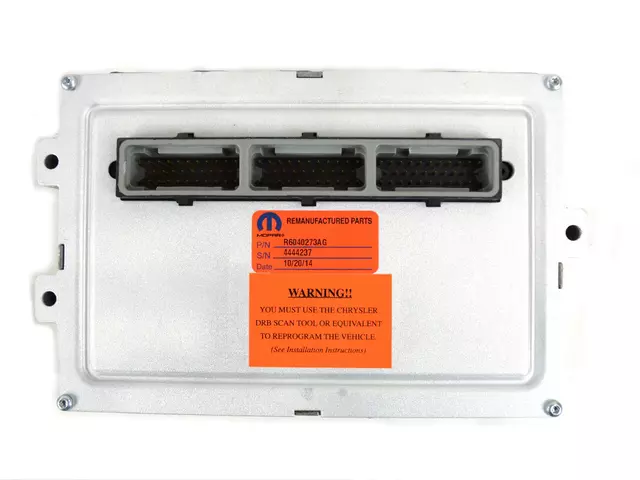 R6040273AG - : Powertrain Control Module, Remanufactured for Mopar Image