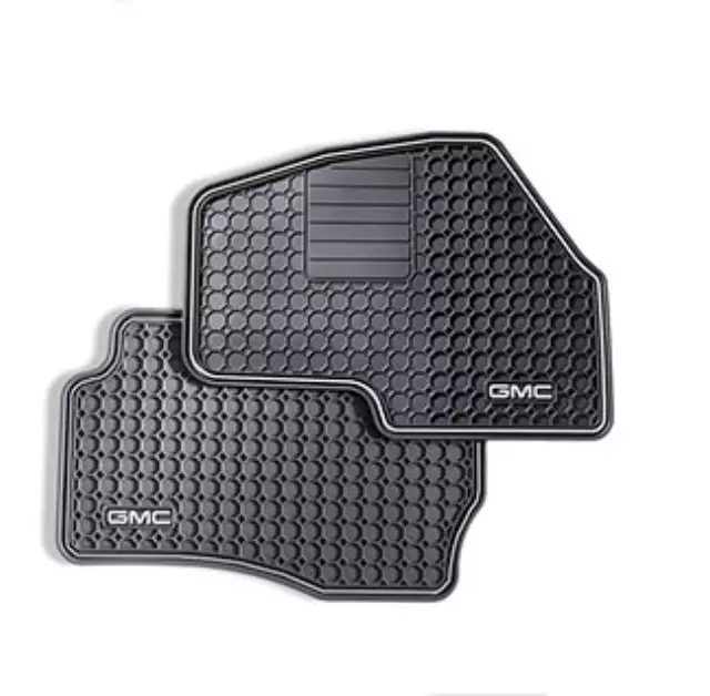 12499328 - Interior: Floor Mats - Custom Vinyl - Front Set - Ebony for GMC: Envoy, Envoy XL, Envoy XUV Image