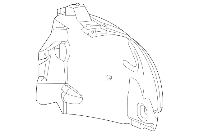 1676908912 - Attachment Parts: Trim, Wheel Arch for Mercedes-Benz: GLS450, GLS580, GLS63 AMG, Maybach GLS600 Image image