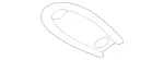 22397701008T92 - Body: Trim Plate for Mercedes-Benz Image