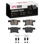 1551190101 - : DFC 5000 Advanced Pads - Ceramic and Hardware Kit for DYNAMIC FRICTION Image
