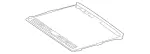 21378017007M85 - Body: Sunshade for Mercedes-Benz Image
