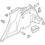 GJ7Z7831012AJ - Body: Quarter Trim Panel for Lincoln: MKC Image