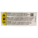 DU5Z9A095A - Body: Fuel Label for Ford: C-Max, Fusion | Lincoln: MKZ Image