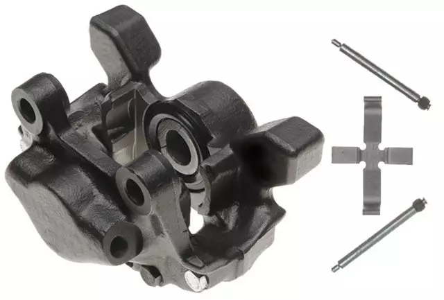 19141866 - : Rear Driver Side Disc Brake Caliper Assembly (Friction Ready Non-Coated), Remanufactured for GM Image