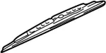 288953W405 - : Wiper Blade Refill for INFINITI: G20, J30, M30, M45, Q45, QX4 Image
