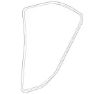 20469701518K64 - Body: Opening Trim for Mercedes-Benz Image