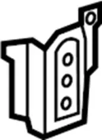 G51F05NAMA - Body: Side Bracket for INFINITI: QX50, QX55 Image