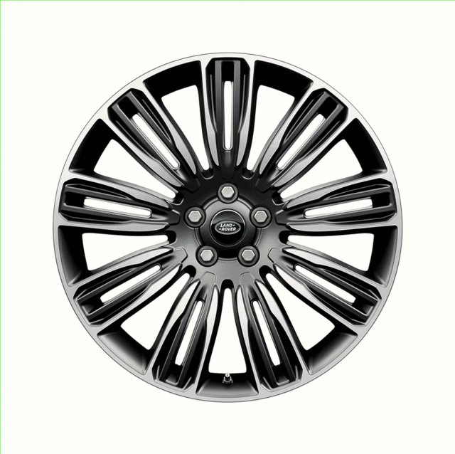Genuine OEM Alloy Wheel, 22 Inch 9 Split-Spoke Part