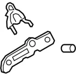 JL1Z17C426A - Body: Handle for Ford: Expedition | Lincoln: Navigator Image