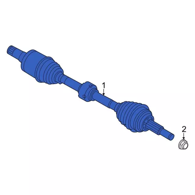 NL3Z3A428E - : Shaft Front Axle for Ford: F-150 Lightning Image