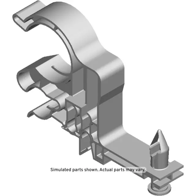 11561275 - : Front Brake Pipe Clip for GM Image