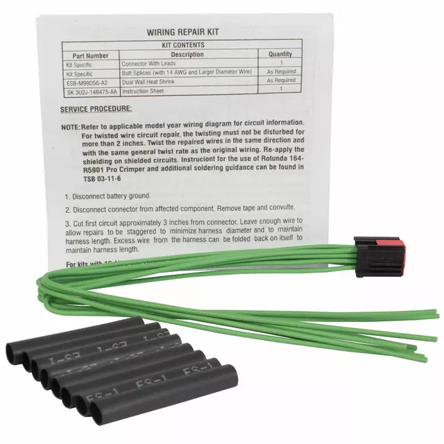 3U2Z14S411BGB - : Wire Assembly for Ford Image