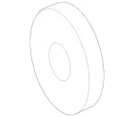 2208260691 - : Sealing Ring for Mercedes-Benz: CL500, CL55 AMG, S430, S55 AMG, SLK280, SLK300 Image