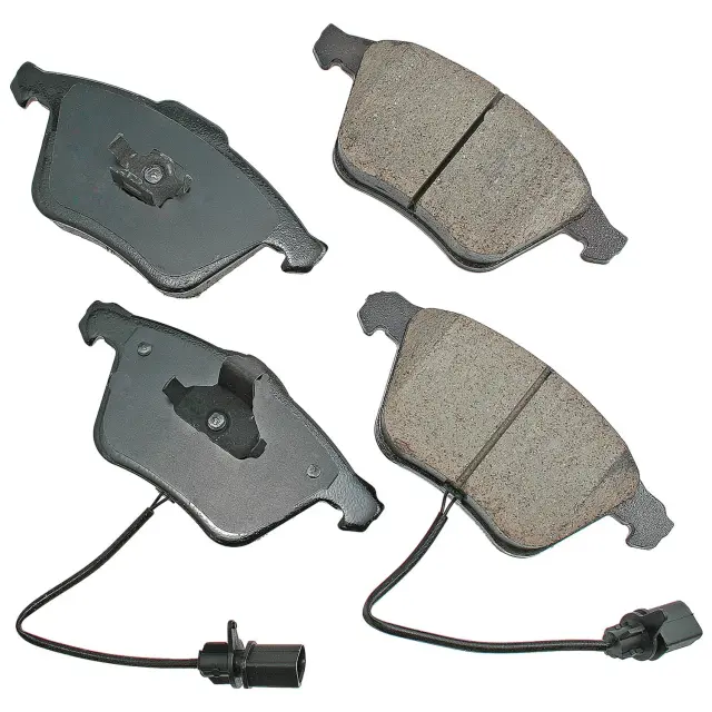 EUR1111 - : Akebono EURO Ultra Premium Ceramic Disc Brake Pad Kit for AKEBONO Image