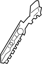 76244AL500 - Body: Reinforcement for Infiniti Image