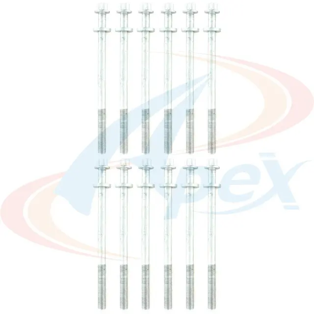 AHB612 - Engines &amp; Components: APEX Automobile Parts Inc Head Bolt Set for APEX Automobile Parts Inc Image