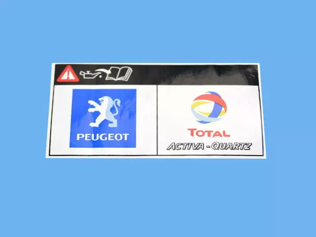 68169701AA - Labels: Oil Designation Label for Mopar Image