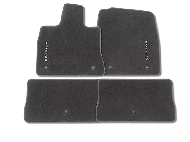LC5Z7813300AB - Interior: Floor Mats, Carpeted, Dark Slate for Lincoln: Aviator Image