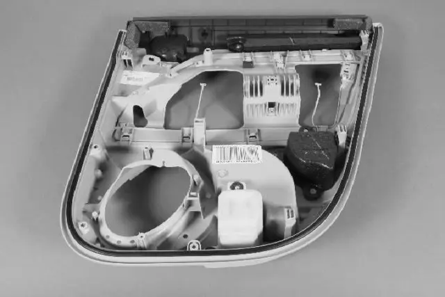 Rear Door Trim Panel, Left - Mopar (1FK951DVAC)