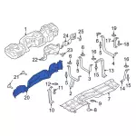 LC3Z9A032C - Fuel System: Rear Shield for Ford Image