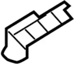 971C4JJ50A - Body: Trim Molding for INFINITI: G37, Q60 Image