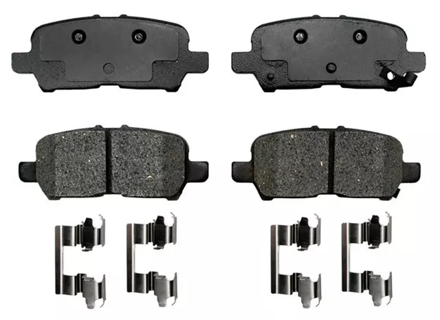 19287160 - : Semi-Metallic Rear Disc Brake Pad Set for GM Image