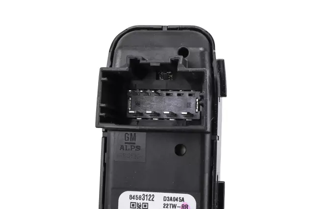 Black Rear Side Door Window Switch - GM (84583122)