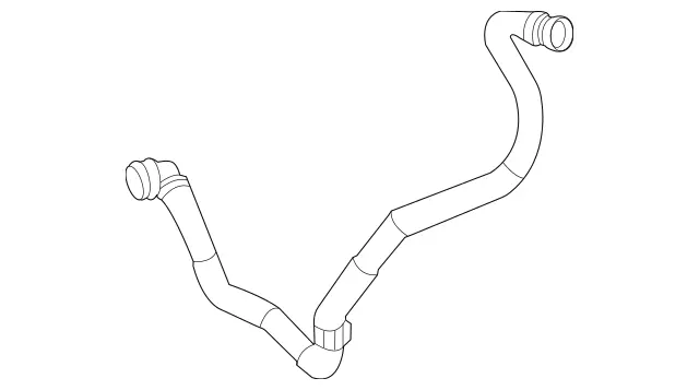 1675014403 - Radiator: Coolant Hose for Mercedes-Benz: GLE450, GLS450 Image image