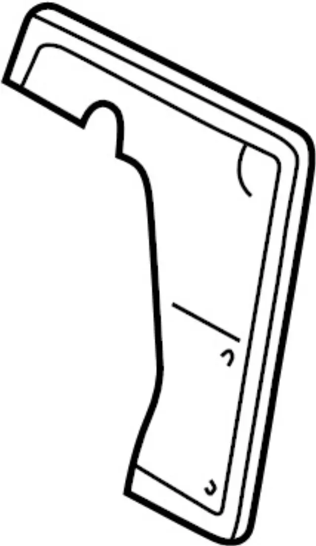 876404W061 - Body: Seat Back Panel for INFINITI: QX4 Image