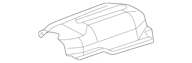 1706821371 - Exhaust: Heat Shield for Mercedes-Benz Image