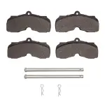 1551000301 - : DFC 5000 Advanced Pads - Semi-Metallic and Hardware Kit for DYNAMIC FRICTION Image