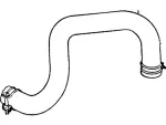 FOTZ8260C - Cooling System: Upper Hose for Ford: F-250, F-250 HD, F-350, F-Super Duty Image
