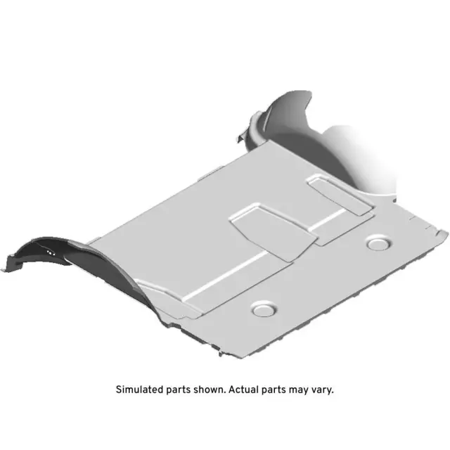 23216501 - : Jet Black Rear Floor Panel Carpet for GM Image