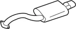 201003Y700 - : Muffler W/Tailpipe for Infiniti Image