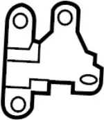 824215DA0A - : Lower Hinge for Infiniti Image