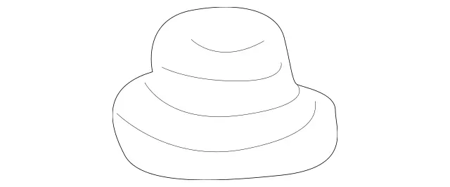 4635040012 - Cooling/Auxiliary Heating: Rubber Bushing for Mercedes-Benz: G500, G55 AMG, G550, G550 4x4, G580, G63 4x4 Squared AMG, G63 AMG, G65 AMG Image image