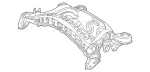 2103503708 - Suspension: Cross-member for Mercedes-Benz Image