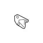 JX7Z5822008B - Body: Striker for Ford: Bronco Sport, Escape, Explorer, Maverick, Mustang, Police Interceptor Utility | Lincoln: Corsair Image