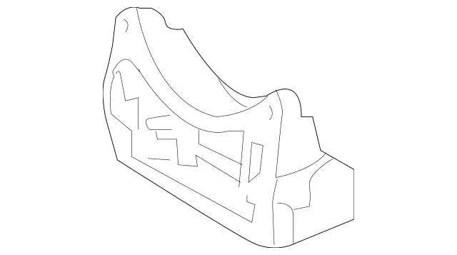 2112420601 - Engine: Rear Support for Mercedes-Benz Image