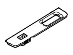 BL1Z14526BA - Body: Switch Bezel for Ford Image