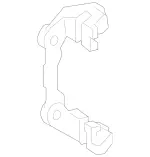 204423039464 - : Brake Carrier for Mercedes-Benz Image