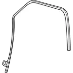 F3TZ7821547A - Body: Run Channel for Ford: Explorer | Mercury: Mountaineer Image