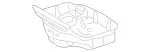 2306100275 - Substructure: Spare Wheel Well for Mercedes-Benz: SL500, SL55 AMG, SL550, SL600, SL63 AMG, SL65 AMG Image