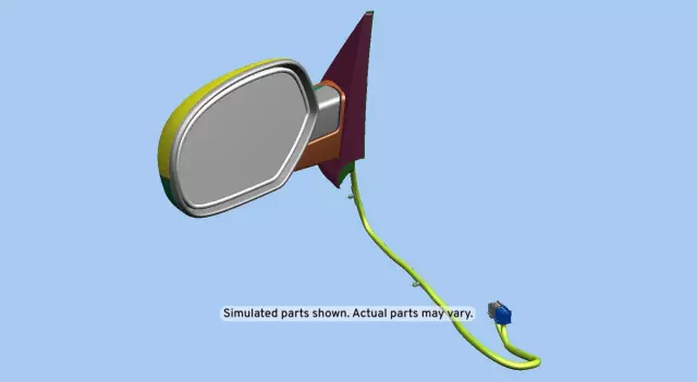 20843129 - Body: Mirror Assembly for Cadillac: Escalade | Chevrolet: Tahoe | GMC: Yukon Image