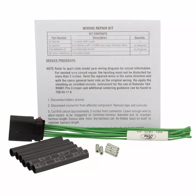GU2Z14S411ACA - : Wire Assembly for Ford Image