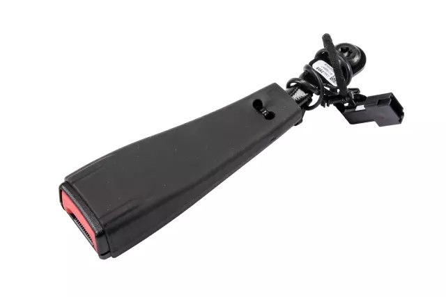 Jet Black Front Seat Belt with Buckle - GM (19299035)