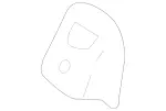 9510821 - Body: Seat Belt Cover for Mercedes-Benz Image