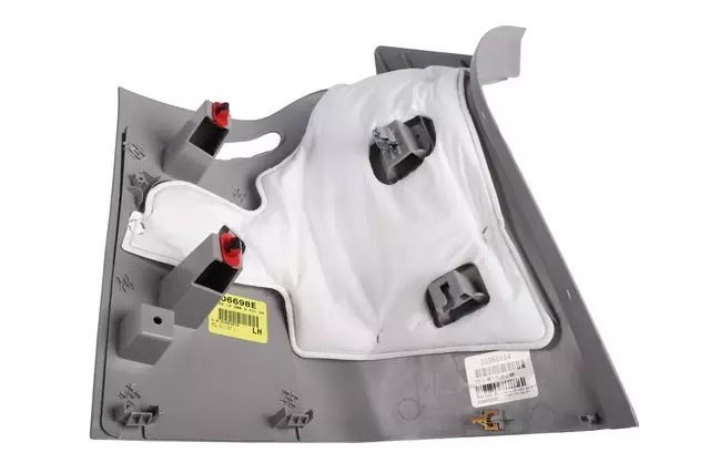 Light Ash Gray Driver Side Body Rear Corner Upper Garnish Molding - GM (23260154)