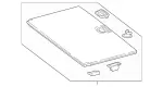2136800002649J28 - Body: Floor Cover for Mercedes-Benz Image